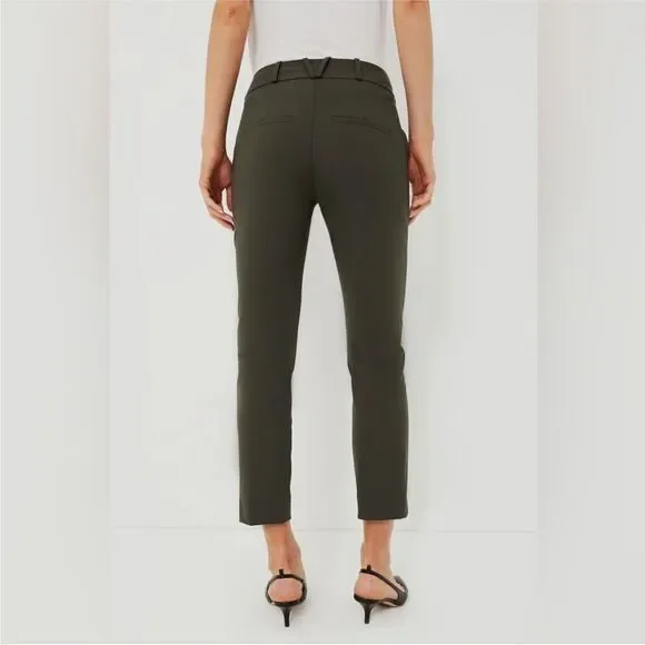 VERONICA BEARDNEW Jensen Pants in Loden Dark Green Women’s Size 8